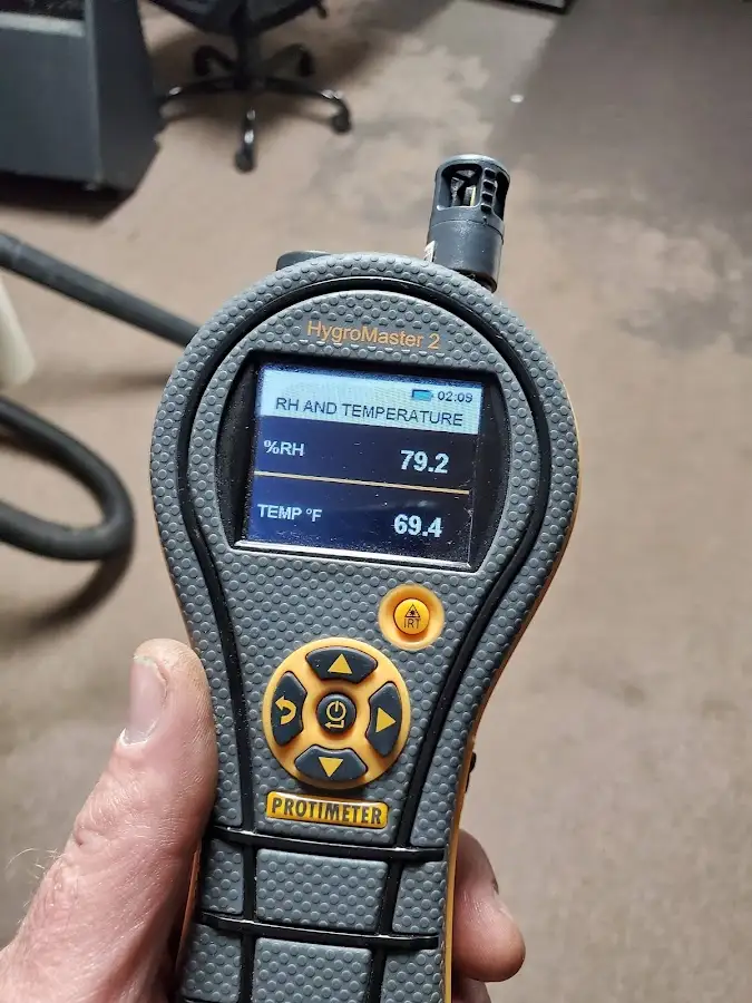 Moisture meter humidity assessment for Mold Remediation & Removal in Hubbard